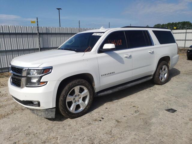 1GNSKHKC2GR405976 - 2016 CHEVROLET SUBURBAN K1500 LT WHITE photo 1