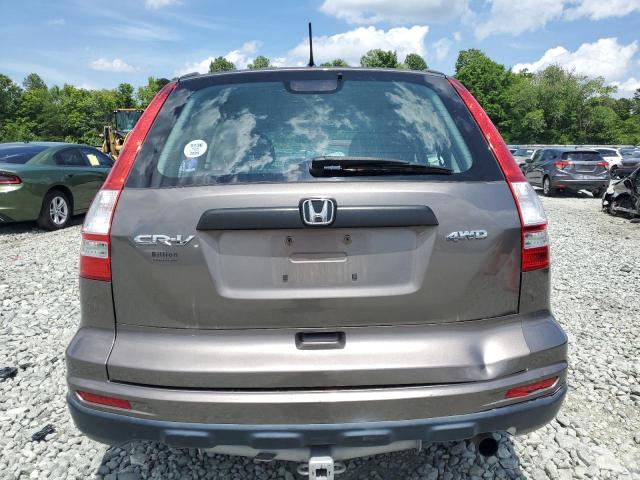 5J6RE4H39AL038108 - 2010 HONDA CR-V LX GRAY photo 6