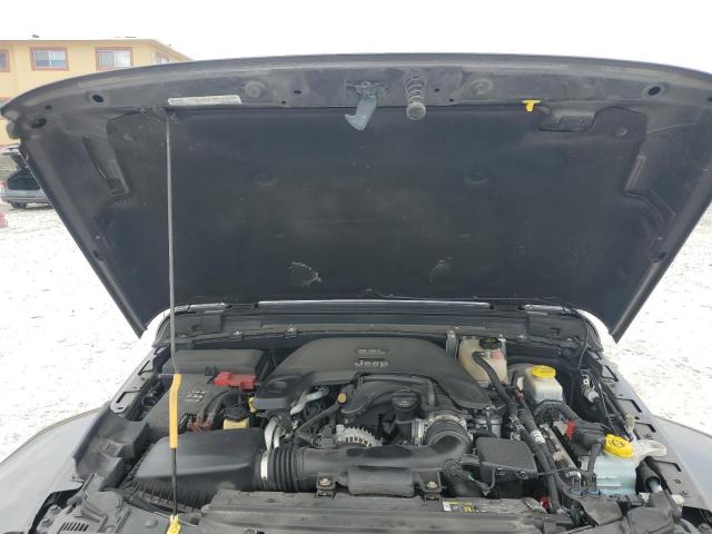 1C4HJXEGXJW185106 - 2018 JEEP WRANGLER UNLIMITED SAHARA Մոխրագույն լուսանկար 11