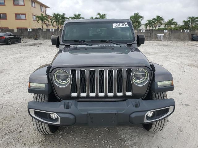 1C4HJXEGXJW185106 - 2018 JEEP WRANGLER UNLIMITED SAHARA Մոխրագույն լուսանկար 5