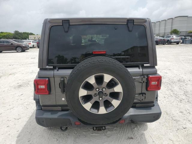 1C4HJXEGXJW185106 - 2018 JEEP WRANGLER UNLIMITED SAHARA Մոխրագույն լուսանկար 6