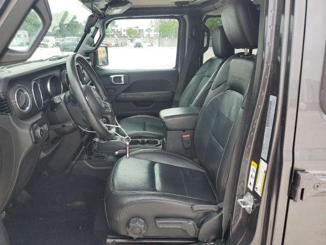 1C4HJXEGXJW185106 - 2018 JEEP WRANGLER UNLIMITED SAHARA Մոխրագույն լուսանկար 7