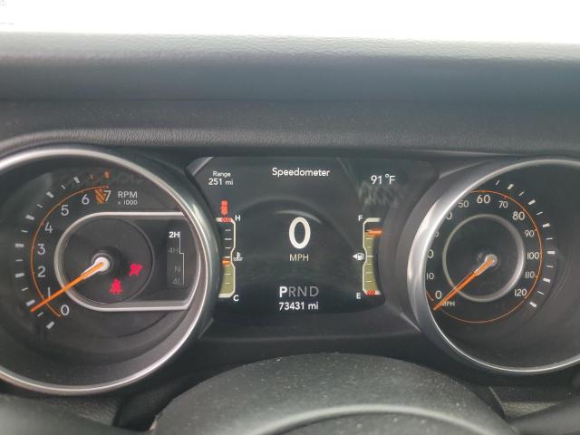 1C4HJXEGXJW185106 - 2018 JEEP WRANGLER UNLIMITED SAHARA Մոխրագույն լուսանկար 9