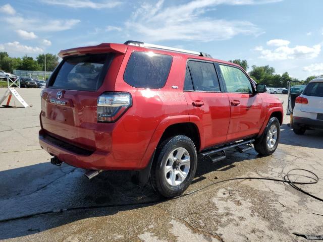 JTEBU5JR5K5653738 - 2019 TOYOTA 4RUNNER SR5 RED photo 3