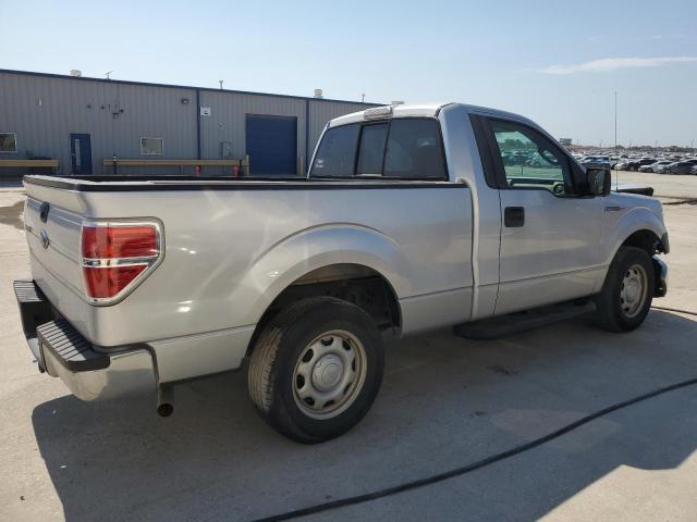 1FTMF1CW6AKA97930 - 2010 FORD F150 SILVER photo 3