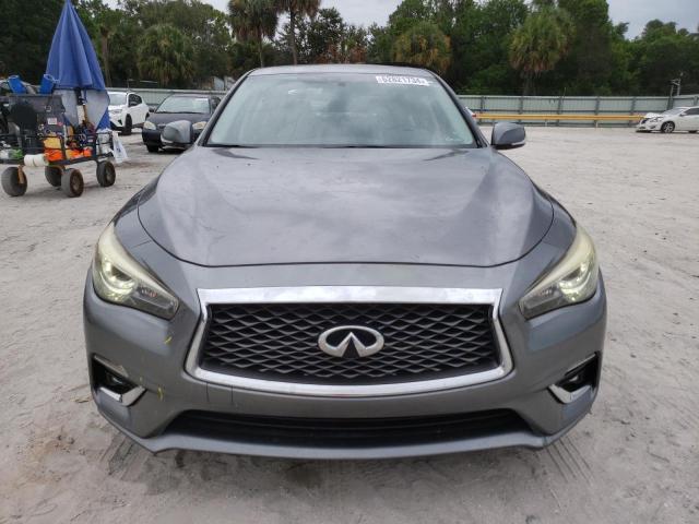 JN1EV7APXJM364256 - 2018 INFINITI Q50 LUXE SILVER photo 5