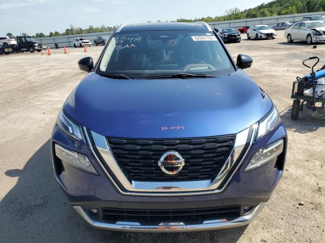 JN8AT3DD5MW312185 - 2021 NISSAN ROGUE PLATINUM BLUE photo 12