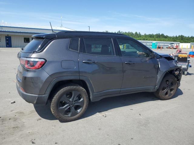 3C4NJDBB7KT593015 - 2019 JEEP COMPASS LATITUDE Gris photo 3