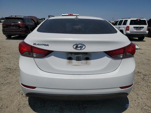 5NPDH4AE6GH698283 - 2016 HYUNDAI ELANTRA SE WHITE photo 6