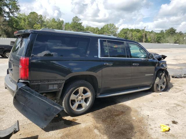 1GNSCKKC7FR617071 - 2015 CHEVROLET SUBURBAN C1500 LTZ BLACK photo 3