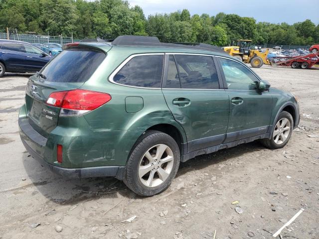 4S4BRBKC2D3279372 - 2013 SUBARU OUTBACK 2.5I LIMITED GREEN photo 3