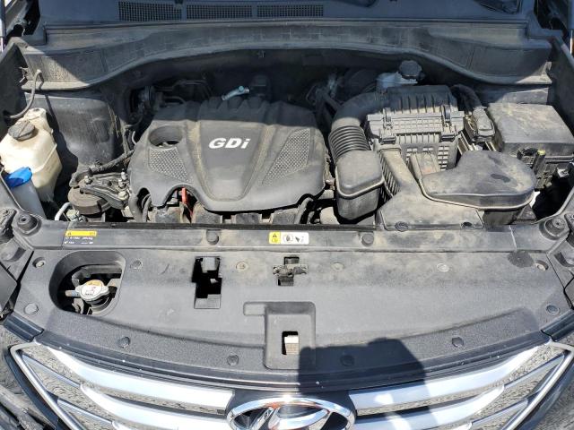 5XYZT3LB1GG371041 - 2016 HYUNDAI SANTA FE S GRAY photo 12