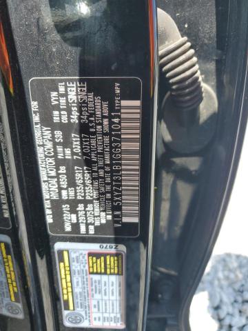 5XYZT3LB1GG371041 - 2016 HYUNDAI SANTA FE S GRAY photo 13