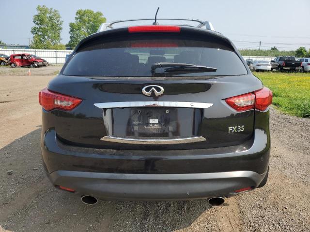 JN8AS1MW8BM734629 - 2011 INFINITI FX35 BLACK photo 6