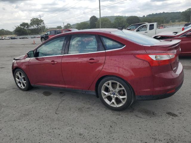 1FADP3J24EL152969 - 2014 FORD FOCUS TITANIUM MAROON photo 2