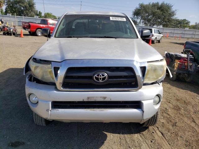 5TEJU62N28Z506543 - 2008 TOYOTA TACOMA DOUBLE CAB PRERUNNER SILVER photo 5