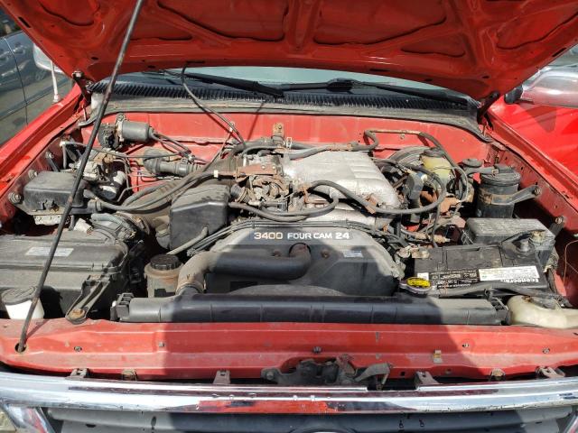 4TAVN73K1SZ005182 - 1995 TOYOTA TACOMA XTRACAB SR5 RED photo 11