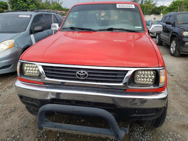 4TAVN73K1SZ005182 - 1995 TOYOTA TACOMA XTRACAB SR5 RED photo 5