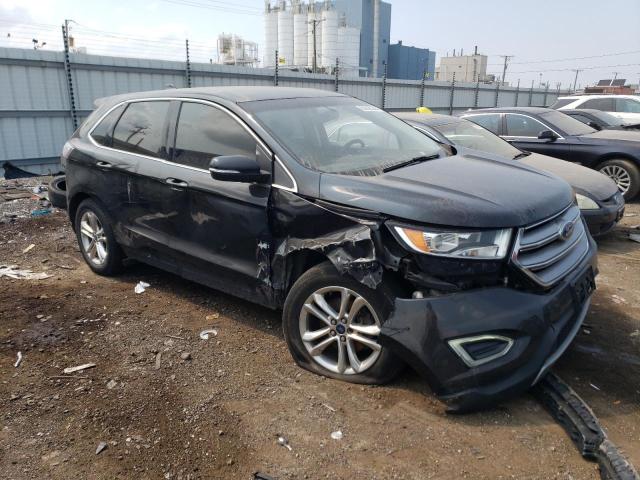 2FMTK3J89FBB03028 - 2015 FORD EDGE SEL BLACK photo 4