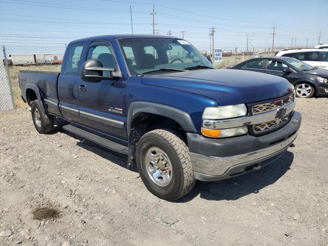 1GCHK29102E163144 - 2002 CHEVROLET SILVERADO K2500 HEAVY DUTY BLUE photo 4