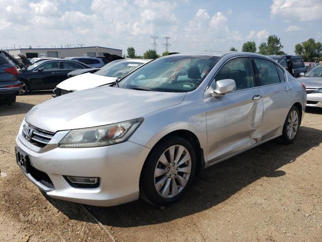 1HGCR2F89DA095171 - 2013 HONDA ACCORD EXL SILVER photo 1