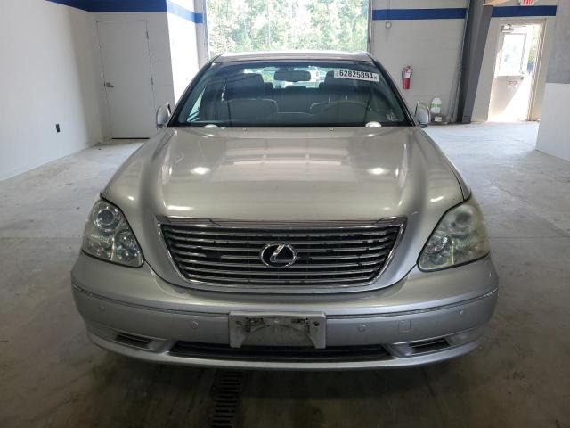 JTHBN36F655026070 - 2005 LEXUS LS 430 SILVER photo 5