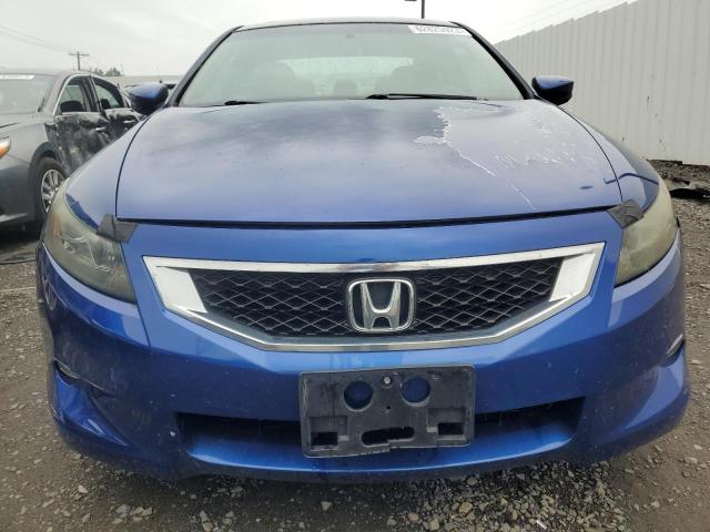 1HGCS22878A016774 - 2008 HONDA ACCORD EXL BLUE photo 5