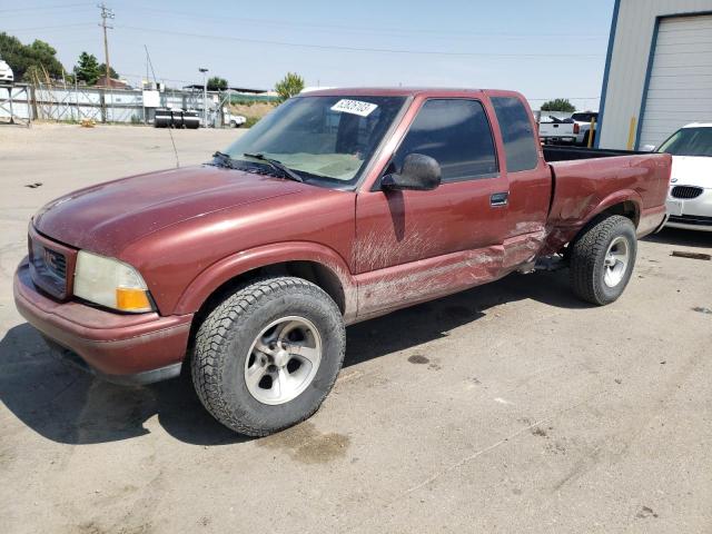 1GTDT19X5W8500082 - 1998 GMC SONOMA MAROON photo 1