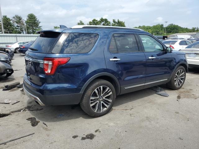 1FM5K8HTXGGC55135 - 2016 FORD EXPLORER PLATINUM BLUE photo 3