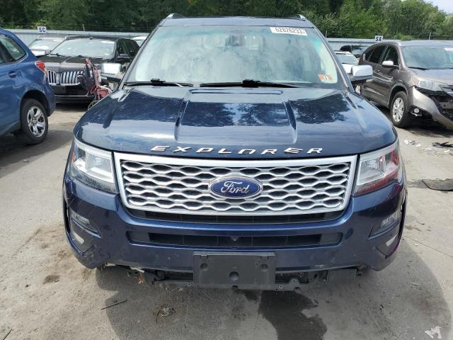 1FM5K8HTXGGC55135 - 2016 FORD EXPLORER PLATINUM BLUE photo 5