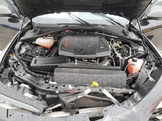 ZARFAMBN6K7609083 - 2019 ALFA ROMEO GIULIA TI Қара фото 11