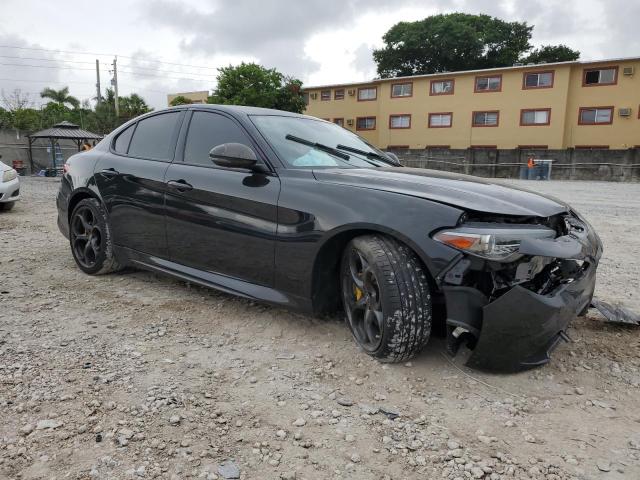 ZARFAMBN6K7609083 - 2019 ALFA ROMEO GIULIA TI Қара фото 4