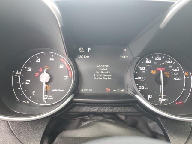ZARFAMBN6K7609083 - 2019 ALFA ROMEO GIULIA TI Қара фото 9