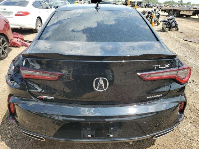19UUB6F5XMA010957 - 2021 ACURA TLX TECH A BLACK photo 6