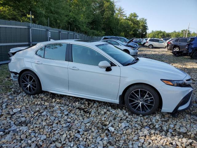 4T1T11BK0PU104467 - 2023 TOYOTA CAMRY SE NIGHT SHADE WHITE photo 4