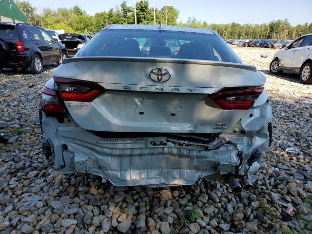 4T1T11BK0PU104467 - 2023 TOYOTA CAMRY SE NIGHT SHADE WHITE photo 6