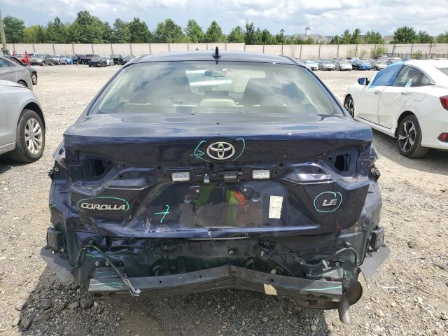 JTDVPMAE6NJ199754 - 2022 TOYOTA COROLLA LE BLUE photo 6