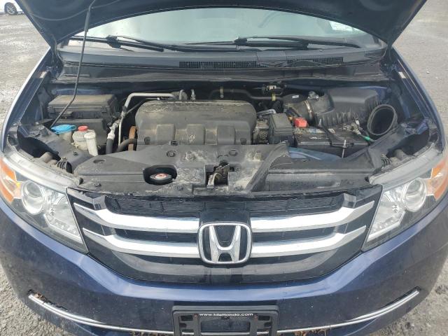 5FNRL5H44GB110905 - 2016 HONDA ODYSSEY EX BLUE photo 12