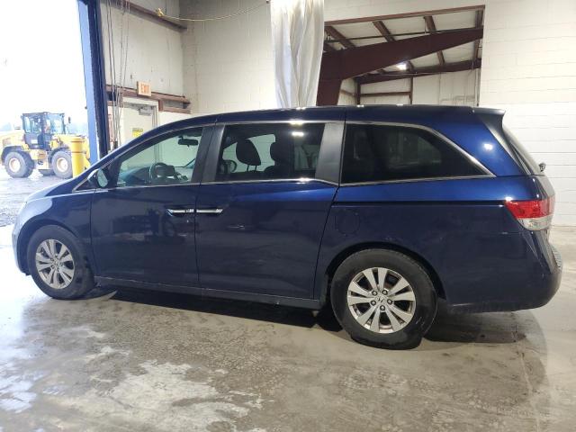 5FNRL5H44GB110905 - 2016 HONDA ODYSSEY EX BLUE photo 2