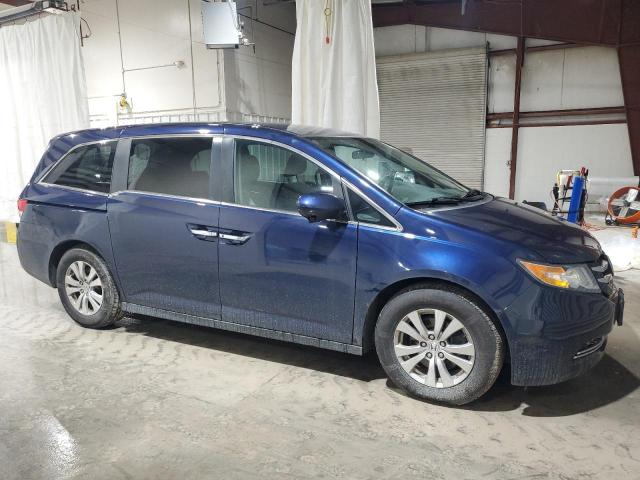 5FNRL5H44GB110905 - 2016 HONDA ODYSSEY EX BLUE photo 4