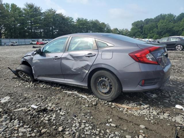 2HGFC2F56JH568073 - 2018 HONDA CIVIC LX ნაცრისფერი ფოტო 2