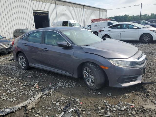 2HGFC2F56JH568073 - 2018 HONDA CIVIC LX ნაცრისფერი ფოტო 4