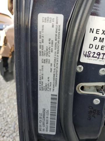 1C6RR7LG3MS532343 - 2021 RAM 1500 CLASS SLT 灰色 照片 12