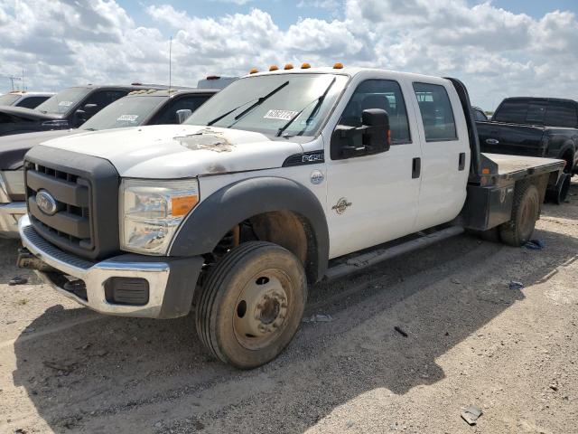 1FD0W4GT8FED58881 - 2015 FORD F450 SUPER DUTY WHITE photo 1