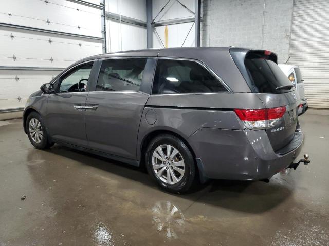 5FNRL5H61GB145533 - 2016 HONDA ODYSSEY EXL GRAY photo 2