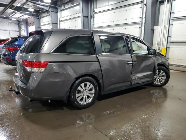 5FNRL5H61GB145533 - 2016 HONDA ODYSSEY EXL GRAY photo 3
