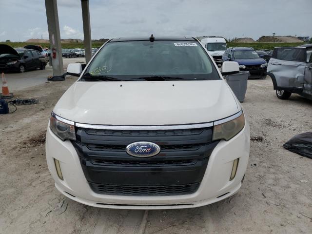 2FMDK3AK7BBA15038 - 2011 FORD EDGE SPORT Blanc photo 5