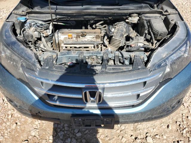 5J6RM4H56DL042786 - 2013 HONDA CR-V EX TEAL photo 12