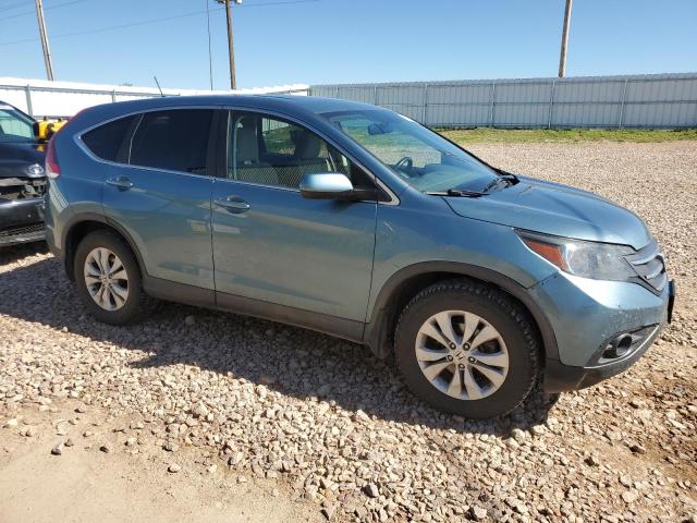 5J6RM4H56DL042786 - 2013 HONDA CR-V EX TEAL photo 4