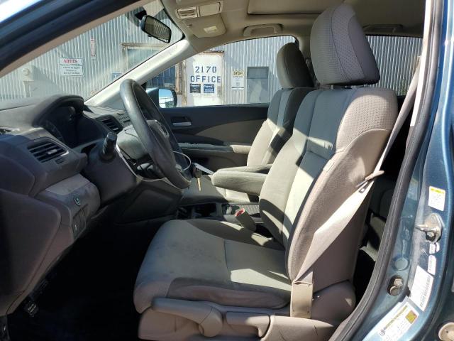 5J6RM4H56DL042786 - 2013 HONDA CR-V EX TEAL photo 7